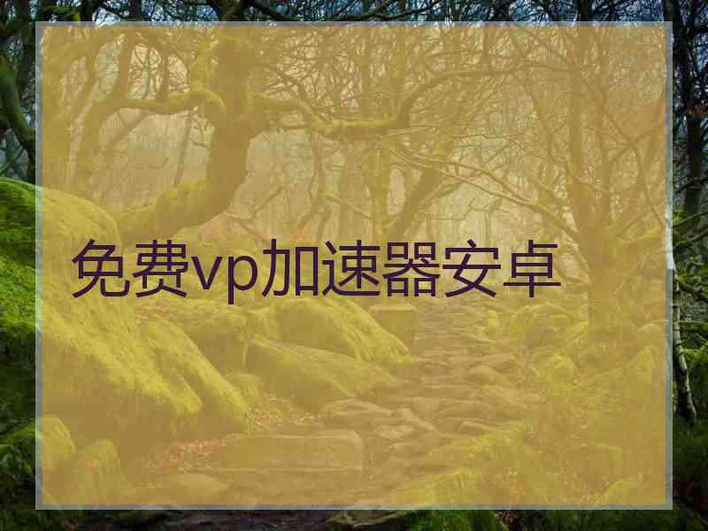 免费vp加速器安卓