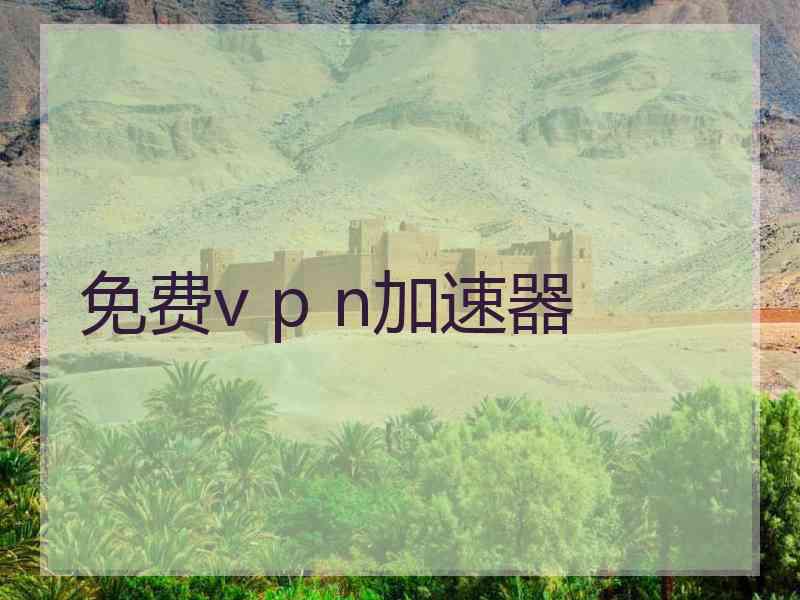 免费v p n加速器