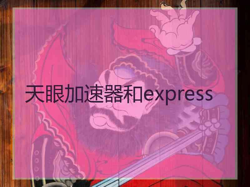 天眼加速器和express