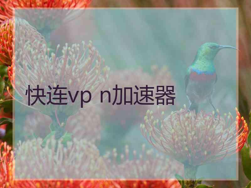 快连vp n加速器