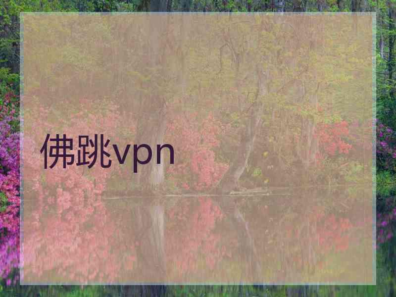 佛跳vpn