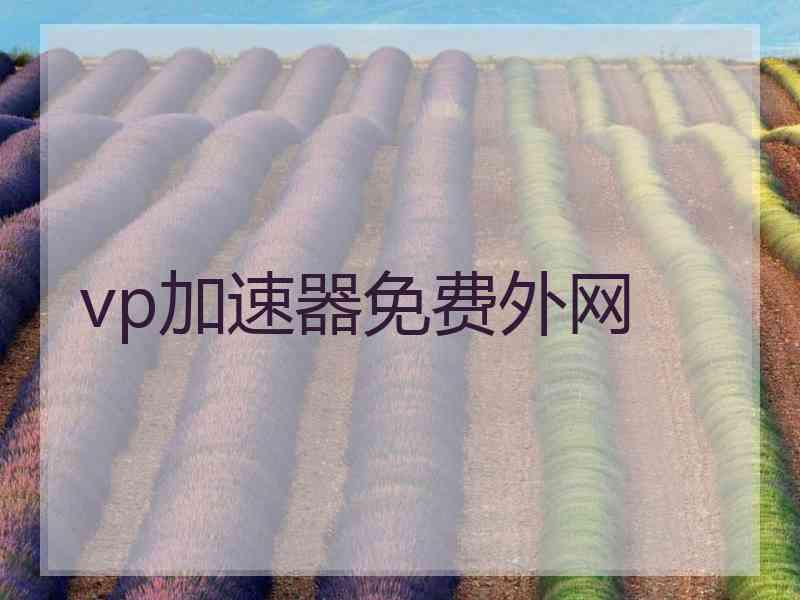 vp加速器免费外网