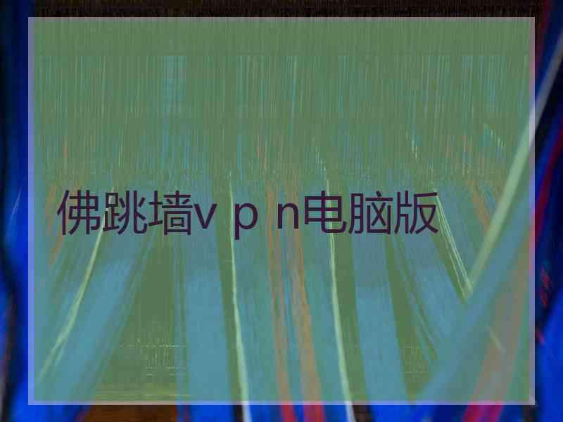 佛跳墙v p n电脑版