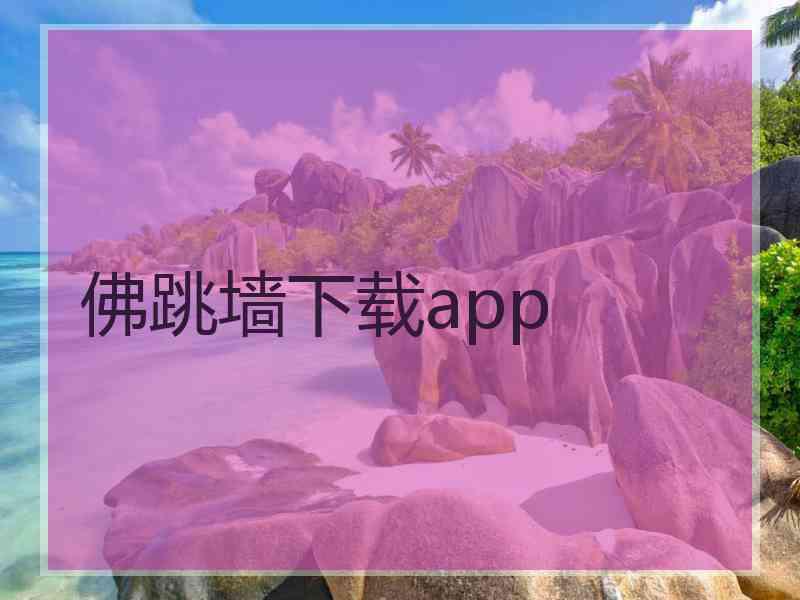 佛跳墙下载app