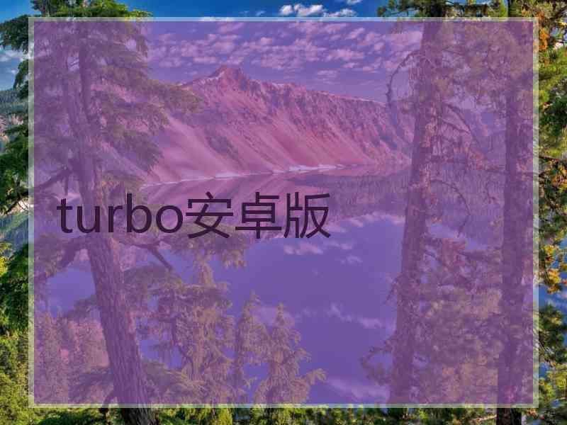 turbo安卓版