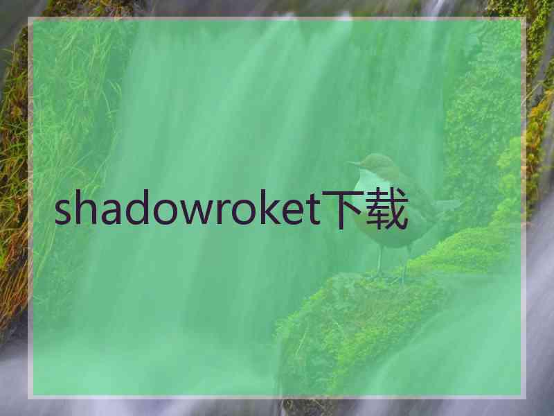 shadowroket下载