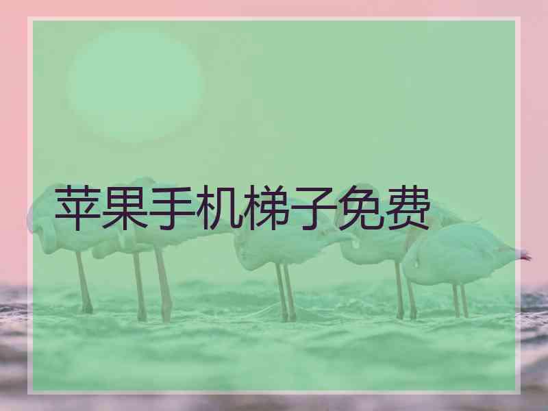 苹果手机梯子免费