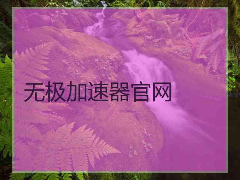 无极加速器官网