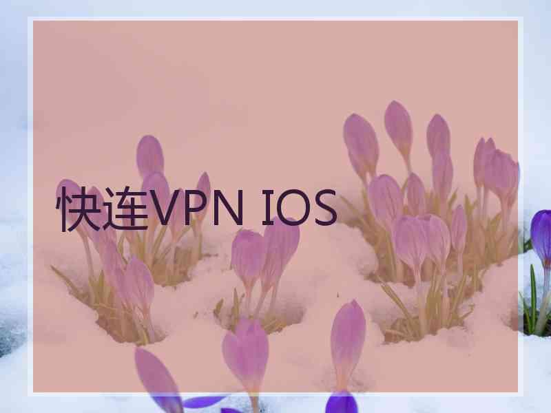 快连VPN IOS