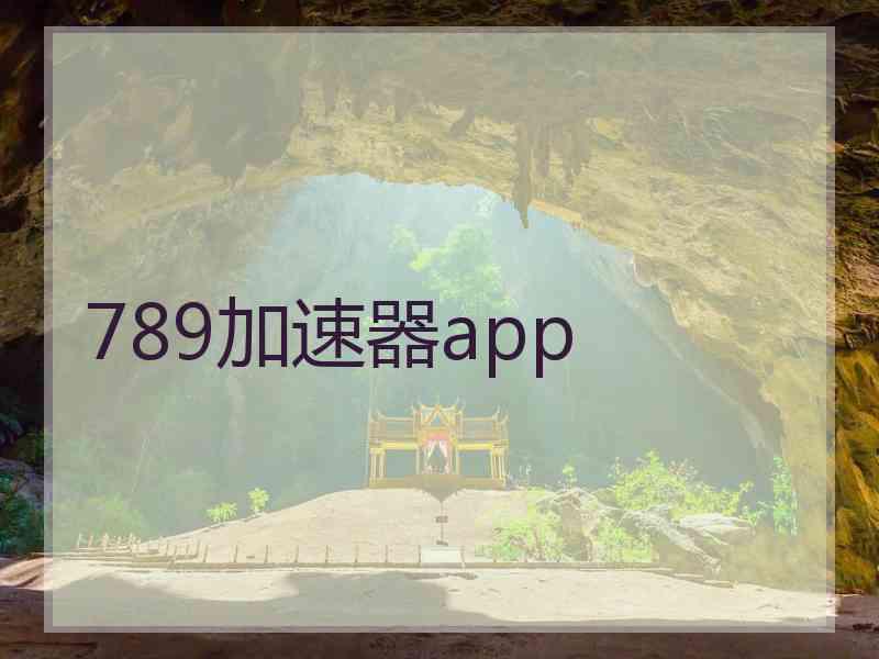 789加速器app