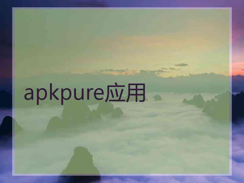 apkpure应用