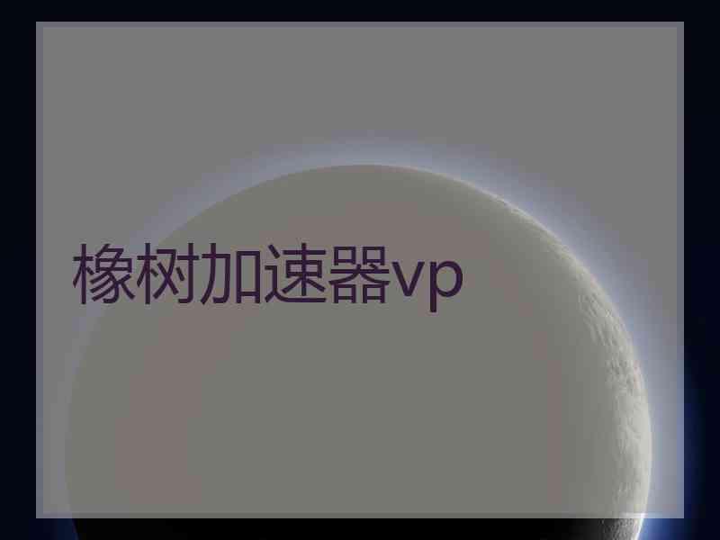 橡树加速器vp